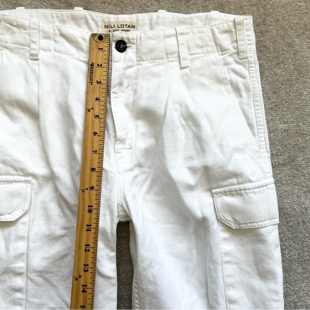NILI LOTAN Yannic Cargo Pants Size 6 Minimalist Contemporary Chic Modern - Picture 9 of 11